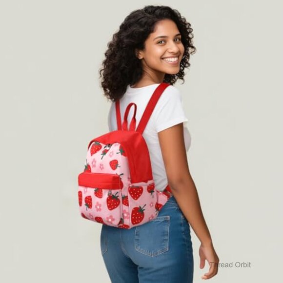 Lightweight Mini Backpack Purse Small Daypack Bookbag Travel Casual main image 6